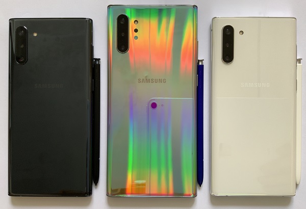 Samsung Galaxy Note 10, ecco patch di aprile