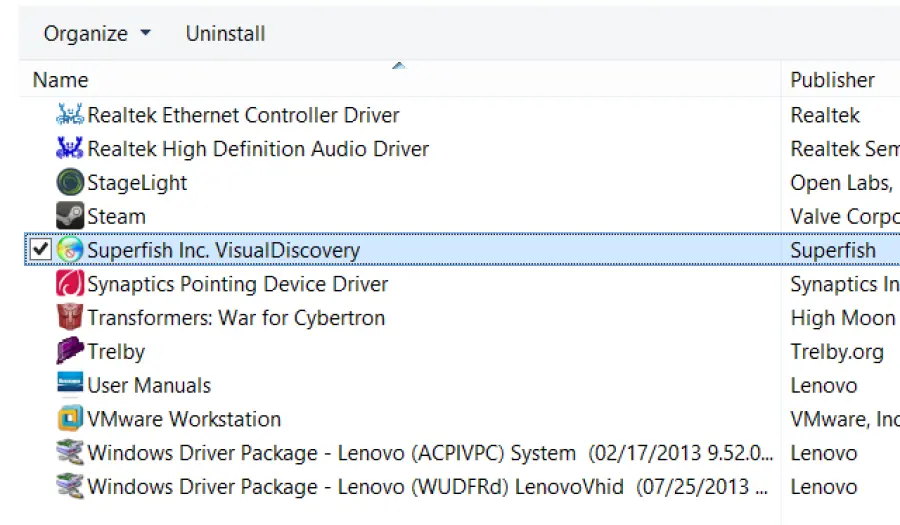 Lenovo cerca di risolvere la situazione di Superfish
