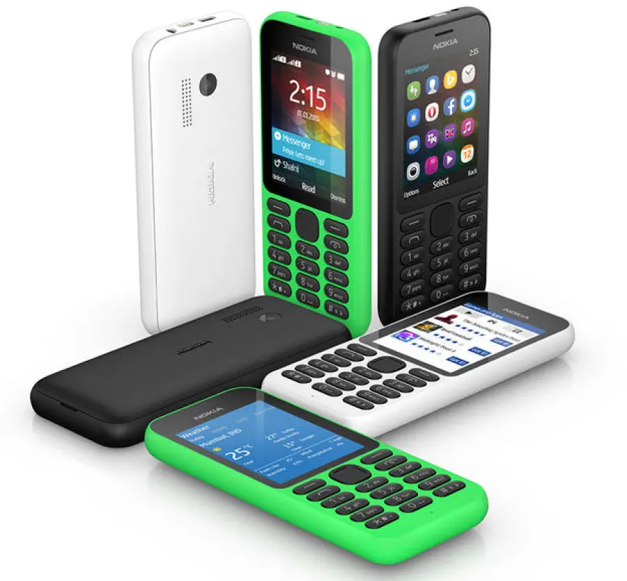 Nokia 215 il nuovo dispositivo di bassa fascia