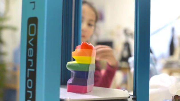 Over Lord, è la nuova stampante a 3D a colori 