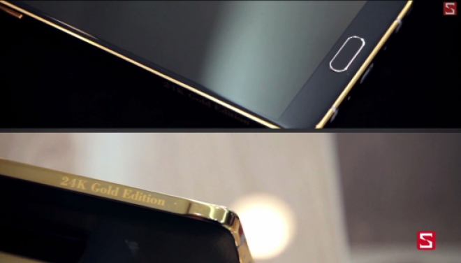 Galaxy Note 4 in una lussuosissima versione in oro!