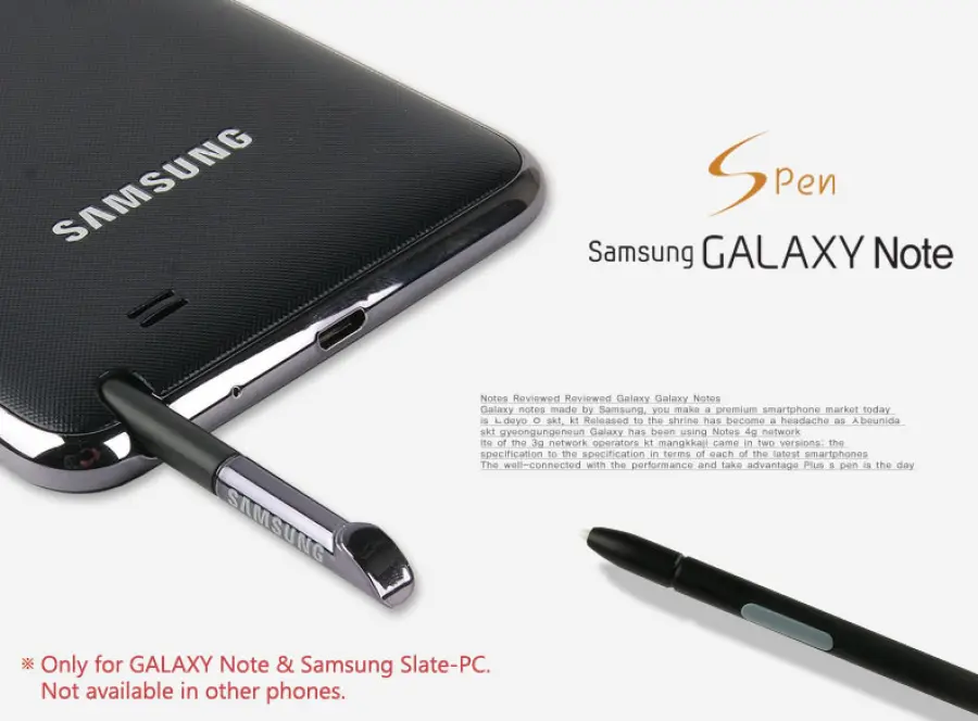 Nuovo video per S-Pen di Samsung
