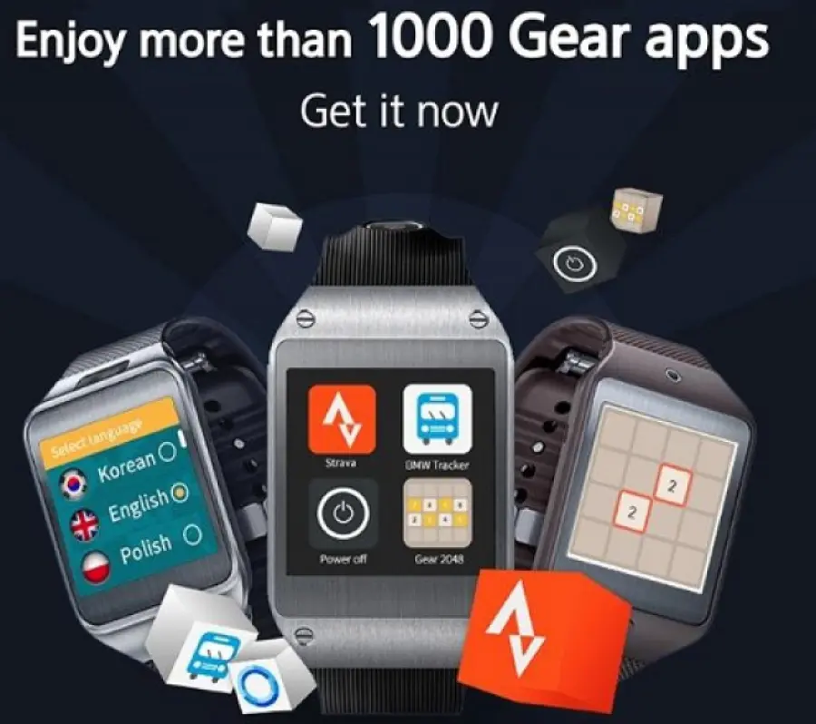 Superata la soglia delle 1000 app per gli smartwatch Gear