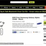 Samsung Galaxy Alpha, al via gli ordini in Gran Bretagna