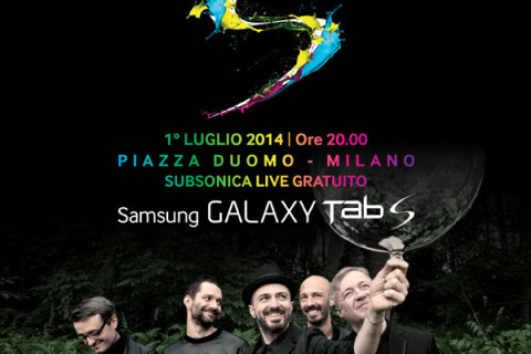 Evento gratuito per promuovere il Samsung Galaxy Tab S