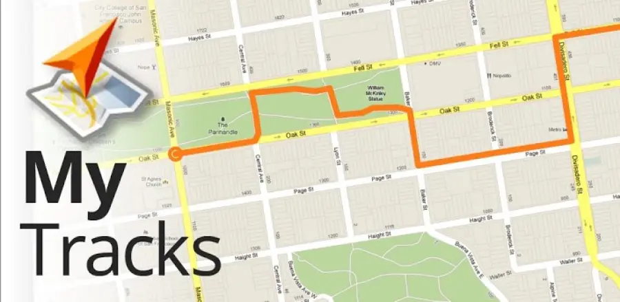 My Tracks utile per condividere i propri percorsi con gli amici