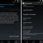 Sorpresa per i Nexus 5, arriva Android 4.4.4 KitKat