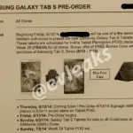 Samsung Galaxy Tab S disponibile da giugno