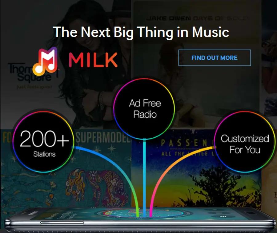 Samsung Music Hub chiude a luglio e lascia il posto a Milk Music