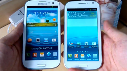 Samsung Galaxy S3 video Samsung Galaxy S3