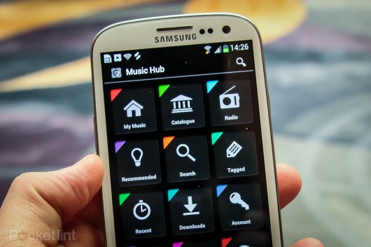 Samsung Galaxy S3 Music Hub Samsung Galaxy S3 Music Hub