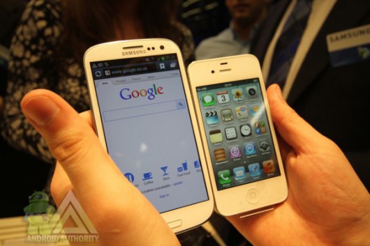 Samsung Galaxy S3 vs. iPhone 5