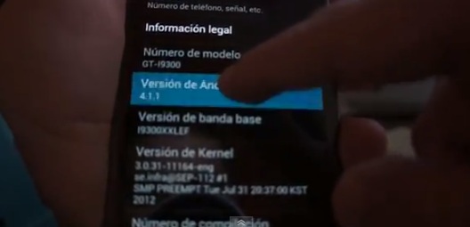 Samsung Galaxy S3 Android Jelly Bean Samsung Galaxy S3 Android Jelly Bean