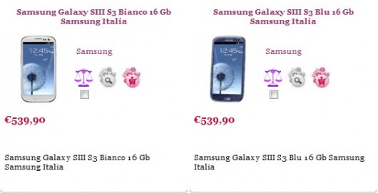 Samsung Galaxy S3 garanzia Italia Samsung Galaxy S3 garanzia Italia