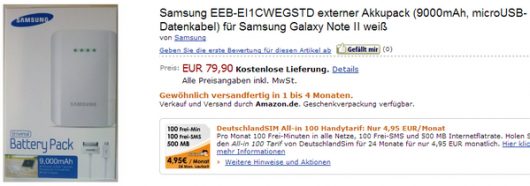 Samsung Galaxy S3 durata batteria Samsung Galaxy S3 durata batteria