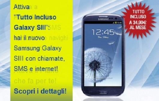 Samsung Galaxy S3 offerta PosteMobile Samsung Galaxy S3 offerta PosteMobile