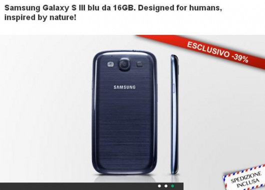 Samsung Galaxy S3 prezzo piu basso Samsung Galaxy S3 prezzo piu basso