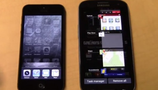 iPhone 5 vs Samsung Galaxy S3 iPhone 5 vs Samsung Galaxy S3