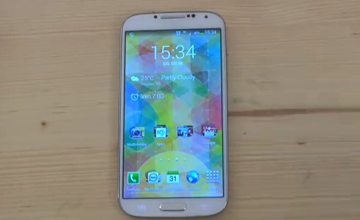Aggiornamento Galaxy S4