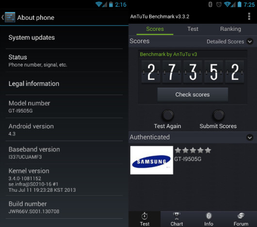 Aggiornamento Galaxy S4