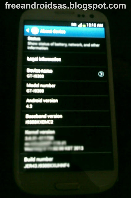 Aggiornamento Galaxy S3