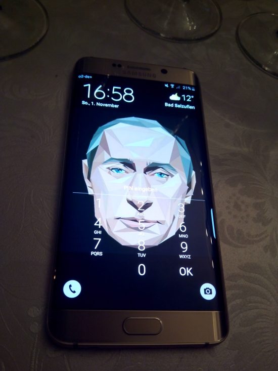 Samsung Galaxy S7 Putin Edition